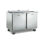 Traulsen UST7218-RR 72" 18 Pan Sandwich / Salad Prep Table with Right / Right Hinged Doors