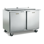 Traulsen UST7224-RR 72" 24 Pan Sandwich / Salad Prep Table with Right / Right Hinged Doors