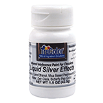 TruColor Liquid Silver Effects Natural Food Paint, 1.5 oz.