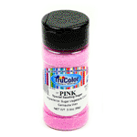 TruColor Special Natural Color Sanding Sugar, Pink - 3.5 Oz