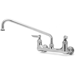 T&S Brass Double Pantry Faucet w/12" Swing Nozzle