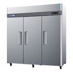 Turbo Air M3R72-3 M3 3 Solid Doors Refrigerator 72 Cu. Ft.