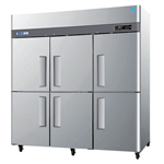 Turbo Air M3R72-6 M3 6 Half Solid Doors Refrigerator 72 Cu. Ft.