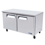 Turbo Air MUF-60 M3 Series 2 Door Undercounter Freezer 16 Cu. Ft.