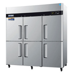 Turbo Air PRO-77-6R Premiere 6 Half Doors Top Mount Refrigerator 77 Cu. Ft.