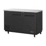 Turbo Air TBB-2SB 2 Door Back Bar Refrigerator 59" - 19 Cu. Ft.