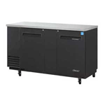 Turbo Air TBB-3SB 2 Door Back Bar Refrigerator 69" - 23 Cu. Ft.