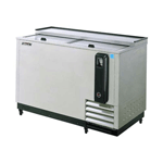 Turbo Air TBC-50SD Bottle Cooler 50" - 13.5 Cu. Ft. - Stainless Steel Finish