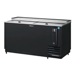 Turbo Air TBC-65SB 65" - 18.5 Cu. Ft. Bottle Cooler - Black Finish