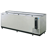 Turbo Air TBC-95SD Bottle Cooler 95" - 30.3 Cu. Ft. - Stainless Steel Finish