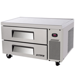 Turbo Air TCBE-36SDR 36" 2 Drawer Refrigerated Chef Base - 6.1 Cu. Ft.