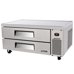 Turbo Air TCBE-48SDR 48" 2 Drawer Refrigerated Chef Base - 9.2 Cu. Ft.