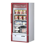 Turbo Air TGF-10SD Super Deluxe 1 Glass Door Freezer - 9.3 cu. ft.