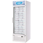 Turbo Air TGIM-23 1 Glass Door Ice Merchandiser - 21.1 Cu.Ft.