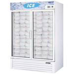 Turbo Air TGIM-49 2 Glass Door Ice Merchandiser - 46.2 Cu. Ft.