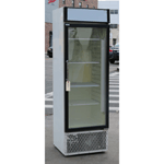 Turbo Air TGM-14RV Single Glass Door Refrigerator Merchandiser, Used Great Condition