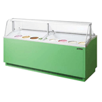 Turbo Air TIDC-91G Ice Cream Dipping Cabinet 91" - Green