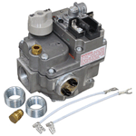Type BDER-S7A Gas Safety Valve; Natural Gas; 3/4" Gas In / Out; 1/4" Pilot Out; 24VAC or 12VDC Actuator