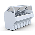 Universal Coolers WGD-14 Gelato Display, 14 Flavors; 67" W x 32" D x 48" H