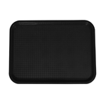 Update International Black Fast Food Tray, 14" x 18"