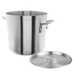 Update International Heavy Duty Aluminum Stock Pot with Cover, 60 Quart