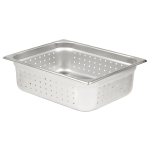 Update International Perforated Half Size Steam Table Pan, 6" Deep - Case of 6