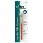 Update International Pocket Dial Thermometer with Red Sleeve