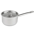 Update International SSP-2 Stainless Steel Sauce Pan with Cover, 2 Quart