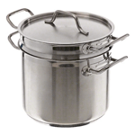 Update International Stainless Steel Double Boiler, 20 Quart