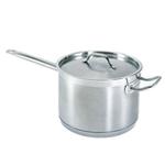 Update International Stainless Steel Sauce Pan with Cover, 7.6 Quart