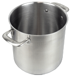 Update International Stainless Steel Stock Pot, 12 Quart