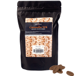 Valrhona Milk Caramelia 36% Feves, 1 Lb.