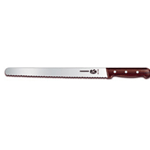 Victorinox 12-Inch Wavy Edge Bread Knife, Rosewood Handle (40146)