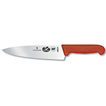 Victorinox 40421 Swiss Army Chefs Knife, 8" Blade, NSF, Red Handle (40421)