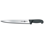 Victorinox Cutlery 12-Inch Semi-Flexible Slicing Knife, Black Fibrox Handle (40541)