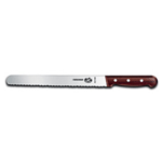 Victorinox Stainless Steel 10 Inch Bread Knife with Rosewood Handle (40144)