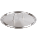 Vollrath Intrigue 14 1/4" Stainless Steel Cover with Loop Handle