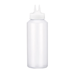 Vollrath Clear Squeeze Bottle with Twin Tip, 32 oz.