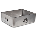 Vollrath Extra Heavy Gauge Aluminum Roaster. Handles on All Four Sides 21" x 17" x 7" High. Optional Cover: See Item #68392