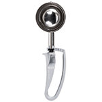 Vollrath Stainless Steel Disher with Gray Handle, #8