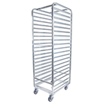 Vollum 20 Tier Aluminum Front Loading Bun Pan Rack