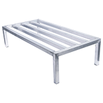 Vollum Aluminum Dunnage Rack, 20" x 48" x 12"