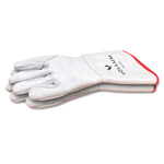 Vollum High Heat Leather Oven Gloves, Resistant to 572F - 14