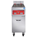 Vulcan 1ER50C Electric Freestanding Fryer - 50 lb. Oil Cap. w/ Computer Control