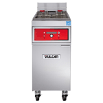 Vulcan 1ER50D Electric Freestanding Fryer - 50 lb. Oil Cap. w/ Solid State Digital Control