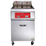 Vulcan 1ER85C Electric Freestanding Fryer - 85 lb. Oil Cap. w/ Computer Control