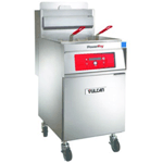 Vulcan 1VK85D-1 PowerFry Natural Gas Fryer- 85 lb. Oil Cap. w/ Solid State Digital Control