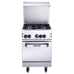 Vulcan 24S-4BN 24" Endurance Natural Gas Standard Oven and 4 Burners