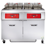 Vulcan Electric Freestanding - 100 lb. Oil Cap.w/ Solid State Digital Control