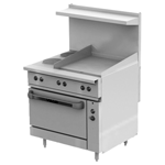 Vulcan EV36S-2FP24G208 Electric Restaurant Range 36", 2 French Plates, 24" Griddle - 208V